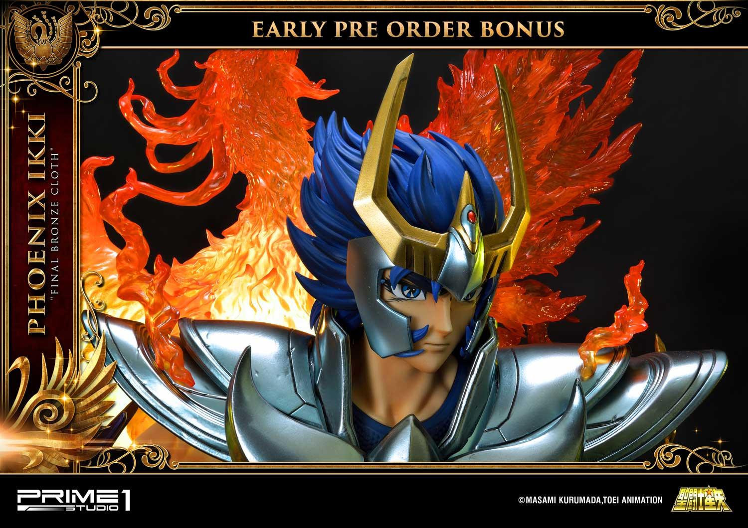 Saint Seiya - Phoenix Ikki - Premium Masterline  (PMKZ-01EX) - 1/4 - Final Bronze Cloth, EX Version (Prime 1 Studio) photo 54