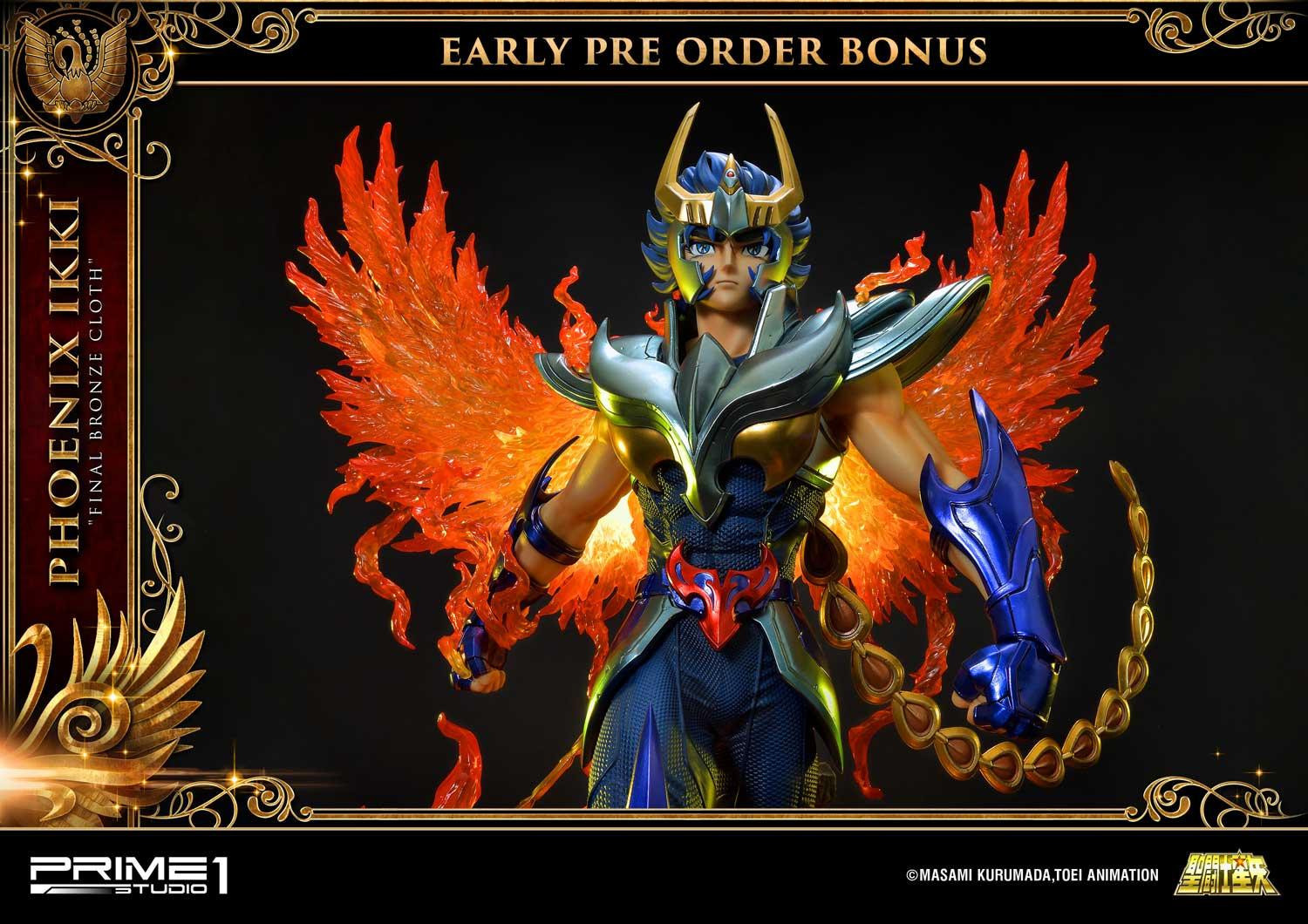 Saint Seiya - Phoenix Ikki - Premium Masterline  (PMKZ-01EX) - 1/4 - Final Bronze Cloth, EX Version (Prime 1 Studio) photo 56