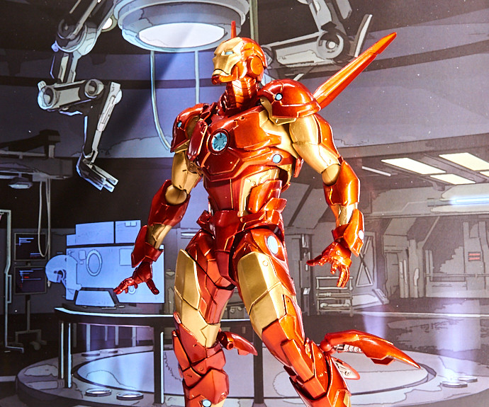 Iron Man - Amazing Yamaguchi (No.013) - Revoltech - Bleeding Edge Armor (Kaiyodo) photo 2