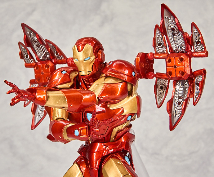 Iron Man - Amazing Yamaguchi (No.013) - Revoltech - Bleeding Edge Armor (Kaiyodo) photo 8
