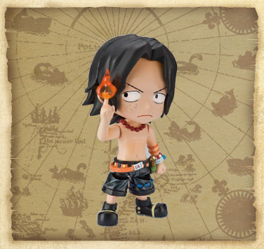 One Piece - Portgas D. Ace - Chibi-Arts (Bandai) photo 6