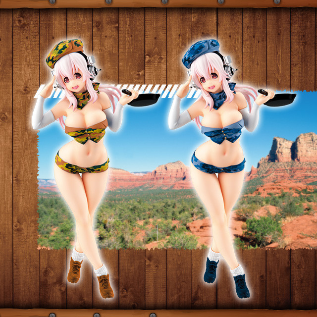 SoniComi (Super Sonico) - Sonico - Concept Figure - Military ver. (FuRyu) photo 2