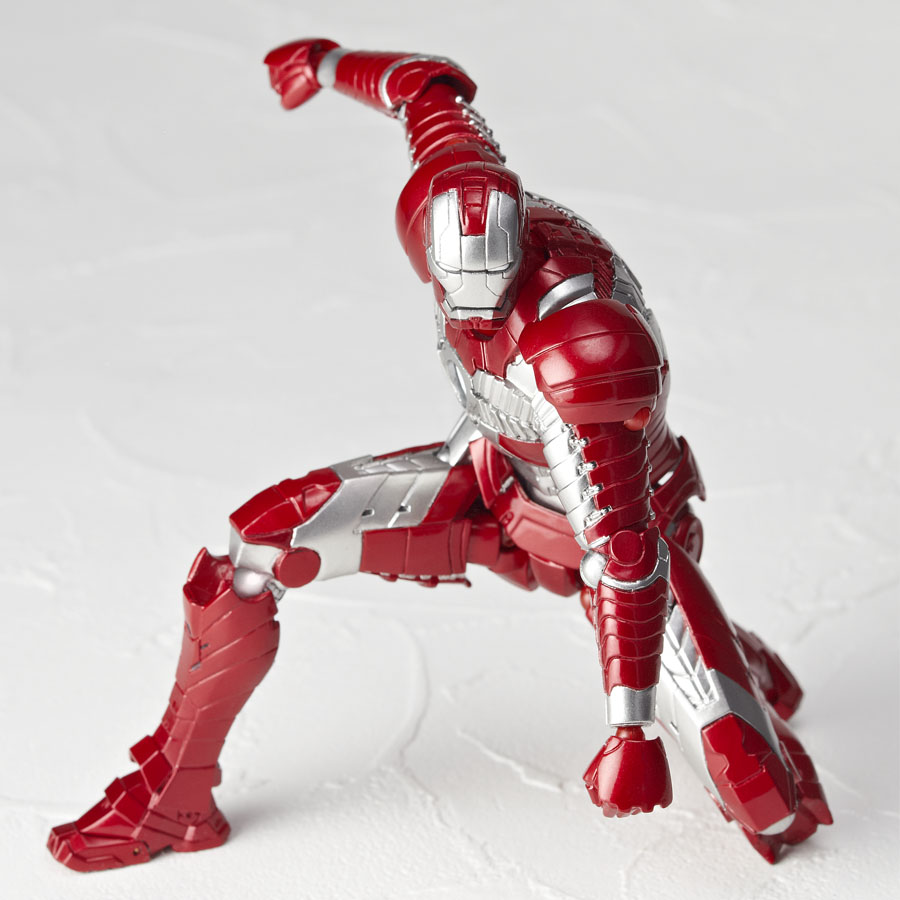 Iron Man 2 - Iron Man Mark V - Legacy of Revoltech  (LR-024) - Revoltech - Revoltech SFX  (041) (Kaiyodo) photo 3