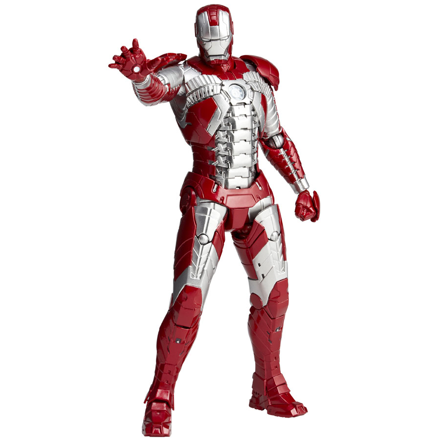 Iron Man 2 - Iron Man Mark V - Legacy of Revoltech  (LR-024) - Revoltech - Revoltech SFX  (041) (Kaiyodo) photo 6