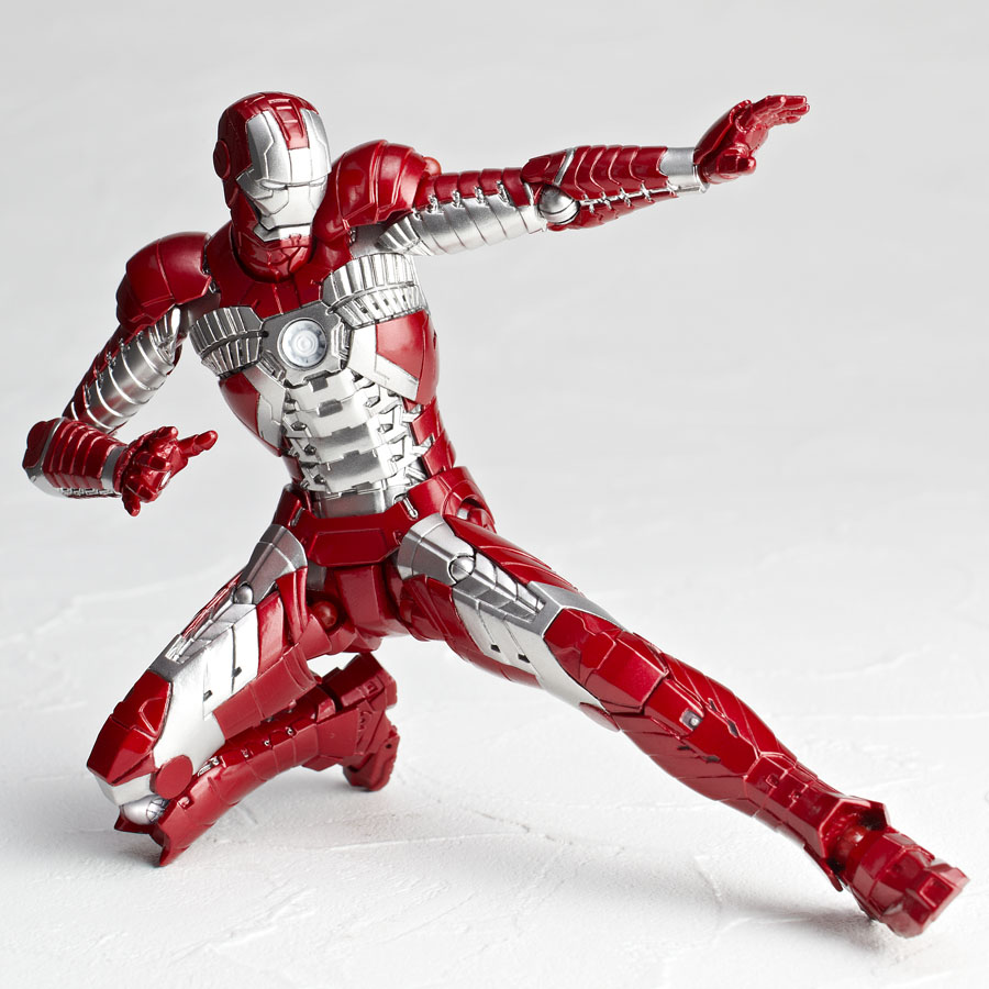 Iron Man 2 - Iron Man Mark V - Legacy of Revoltech  (LR-024) - Revoltech - Revoltech SFX  (041) (Kaiyodo) photo 7