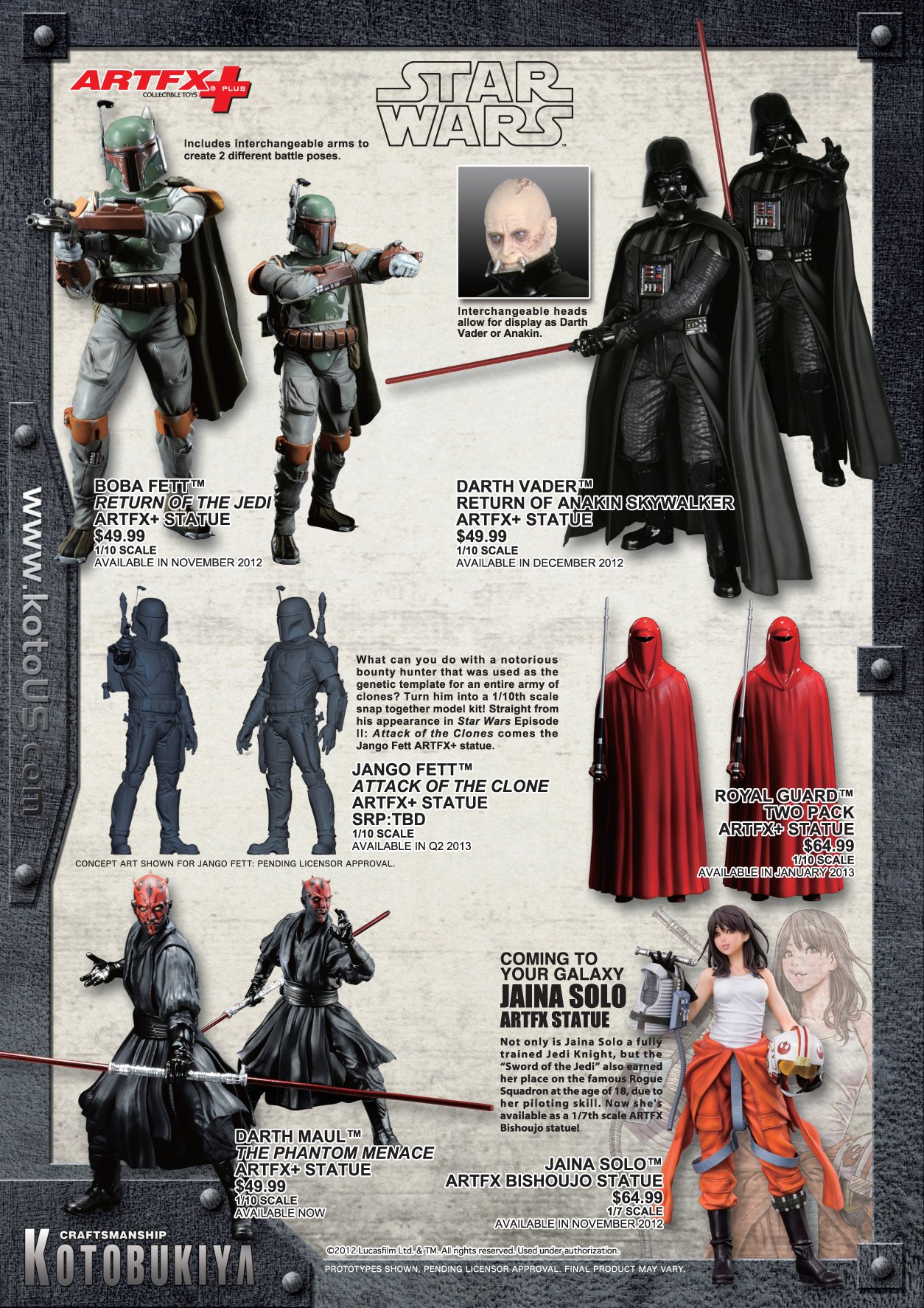 Star Wars Legends - Jaina Solo - ARTFX - Bishoujo Statue - Movie x Bishoujo - 1/7 (Kotobukiya) photo 3