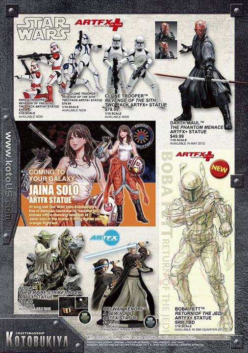 Star Wars Legends - Jaina Solo - ARTFX - Bishoujo Statue - Movie x Bishoujo - 1/7 (Kotobukiya) photo 4