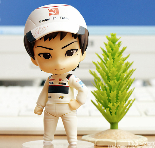 Formula 1 - Kobayashi Kamui - Nendoroid  (#201) (Good Smile Company) photo 8