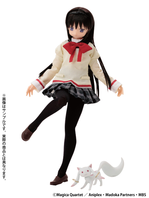 Mahou Shoujo Madoka☆Magica - Akemi Homura - Kyuubey - PureNeemo - PureNeemo Characters - 050 - 1/6 - School Uniform ver. (Azone) photo 5