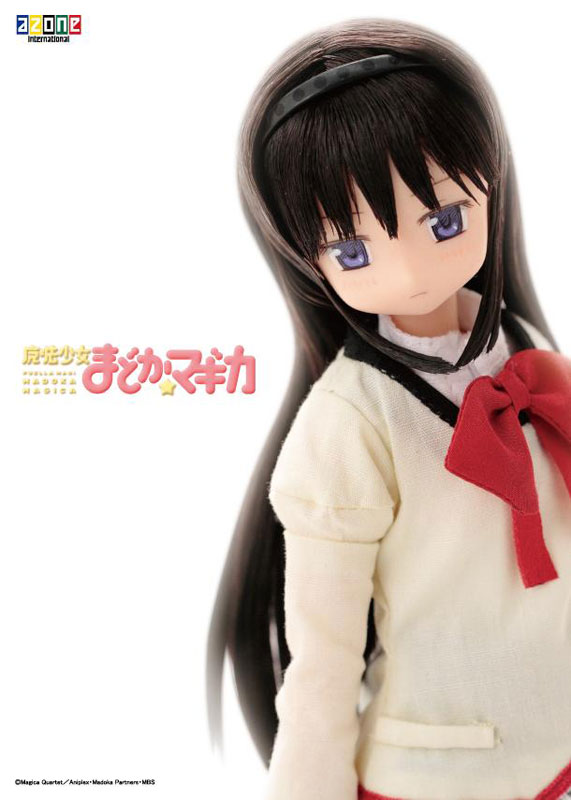 Mahou Shoujo Madoka☆Magica - Akemi Homura - Kyuubey - PureNeemo - PureNeemo Characters - 050 - 1/6 - School Uniform ver. (Azone) photo 6