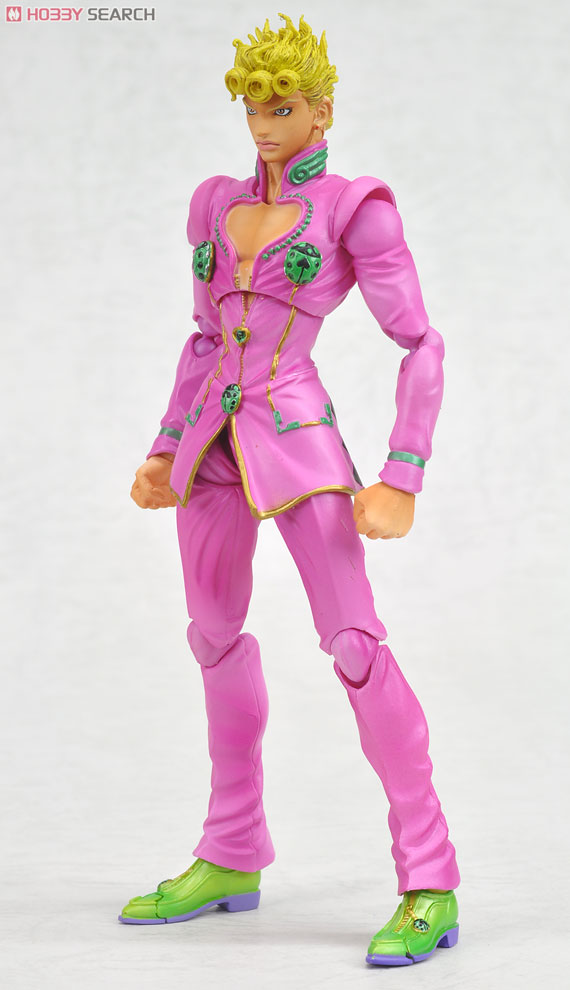 Jojo no Kimyou na Bouken - Ougon no Kaze - Giorno Giovanna - Super Action Statue  (#39) (Medicos Entertainment) photo 8