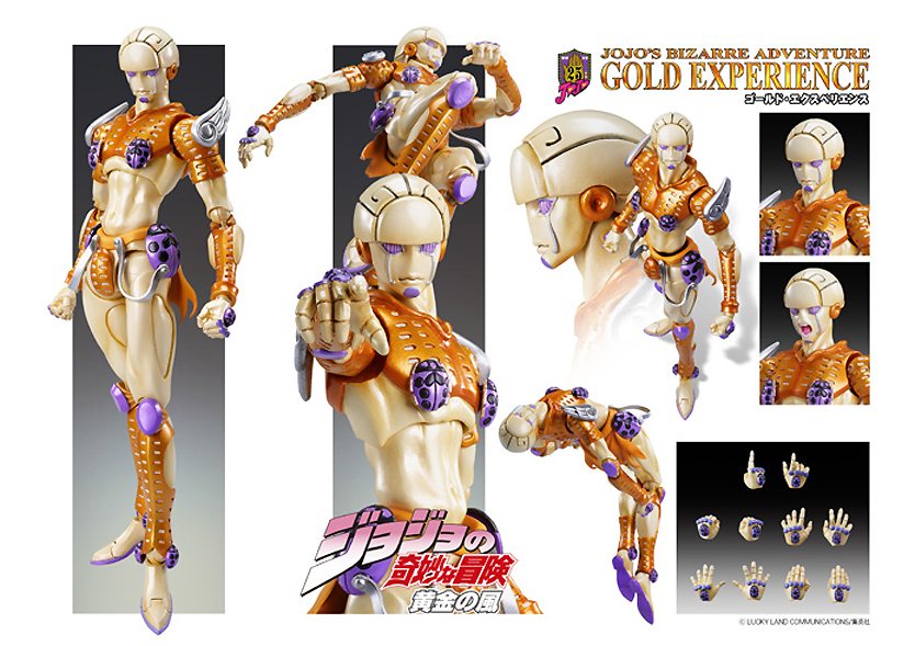 Jojo no Kimyou na Bouken - Ougon no Kaze - Gold Experience - Super Action Statue (#38) (Medicos Entertainment) photo 5