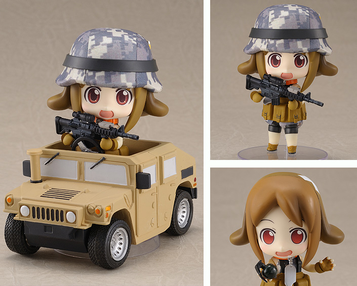 Magical Marine Pixel Maritan - Army-san - Nendoroid  (#196) - Desert ver. (Phat Company) photo 5