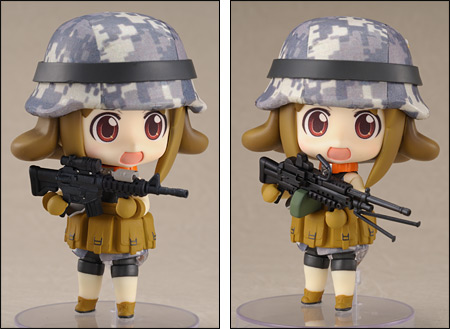 Magical Marine Pixel Maritan - Army-san - Nendoroid  (#196) - Desert ver. (Phat Company) photo 16