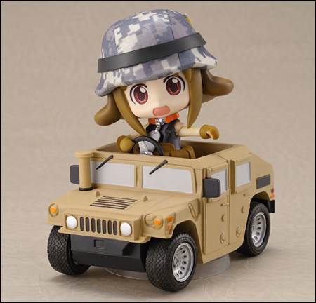 Magical Marine Pixel Maritan - Army-san - Nendoroid  (#196) - Desert ver. (Phat Company) photo 24