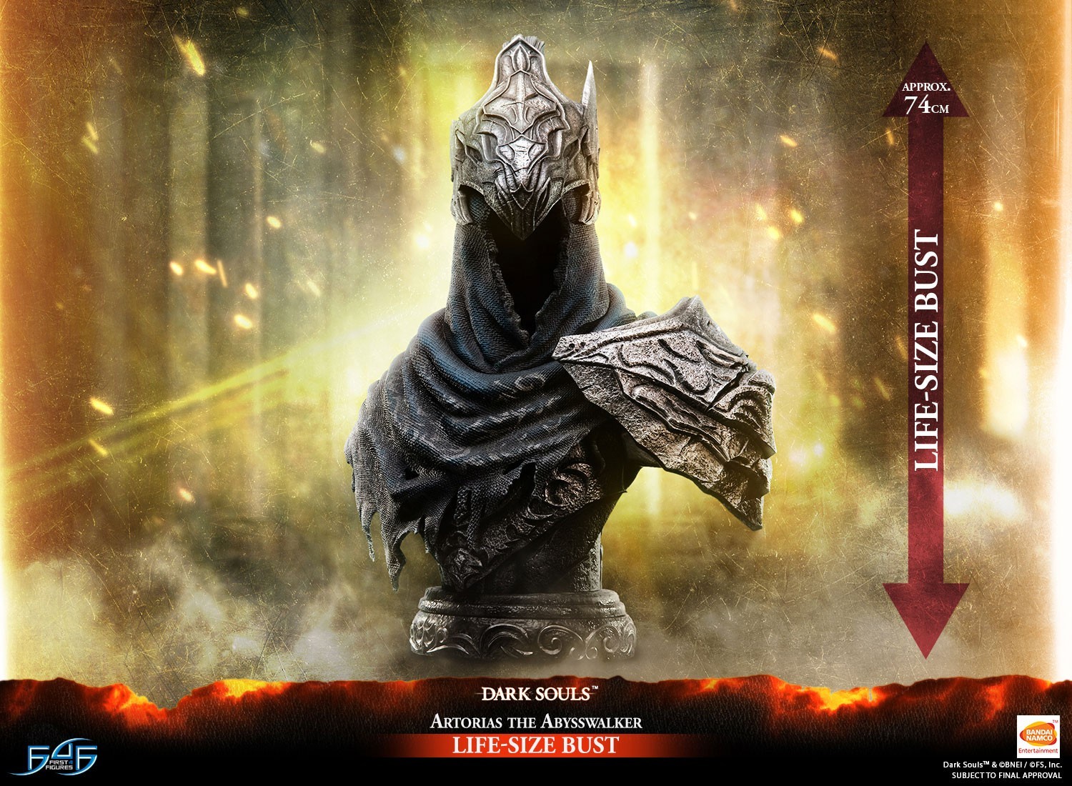 Dark Souls - Kishi Artorias - Bust - Life-Size Bust - Standard Edition (First 4 Figures) photo 2