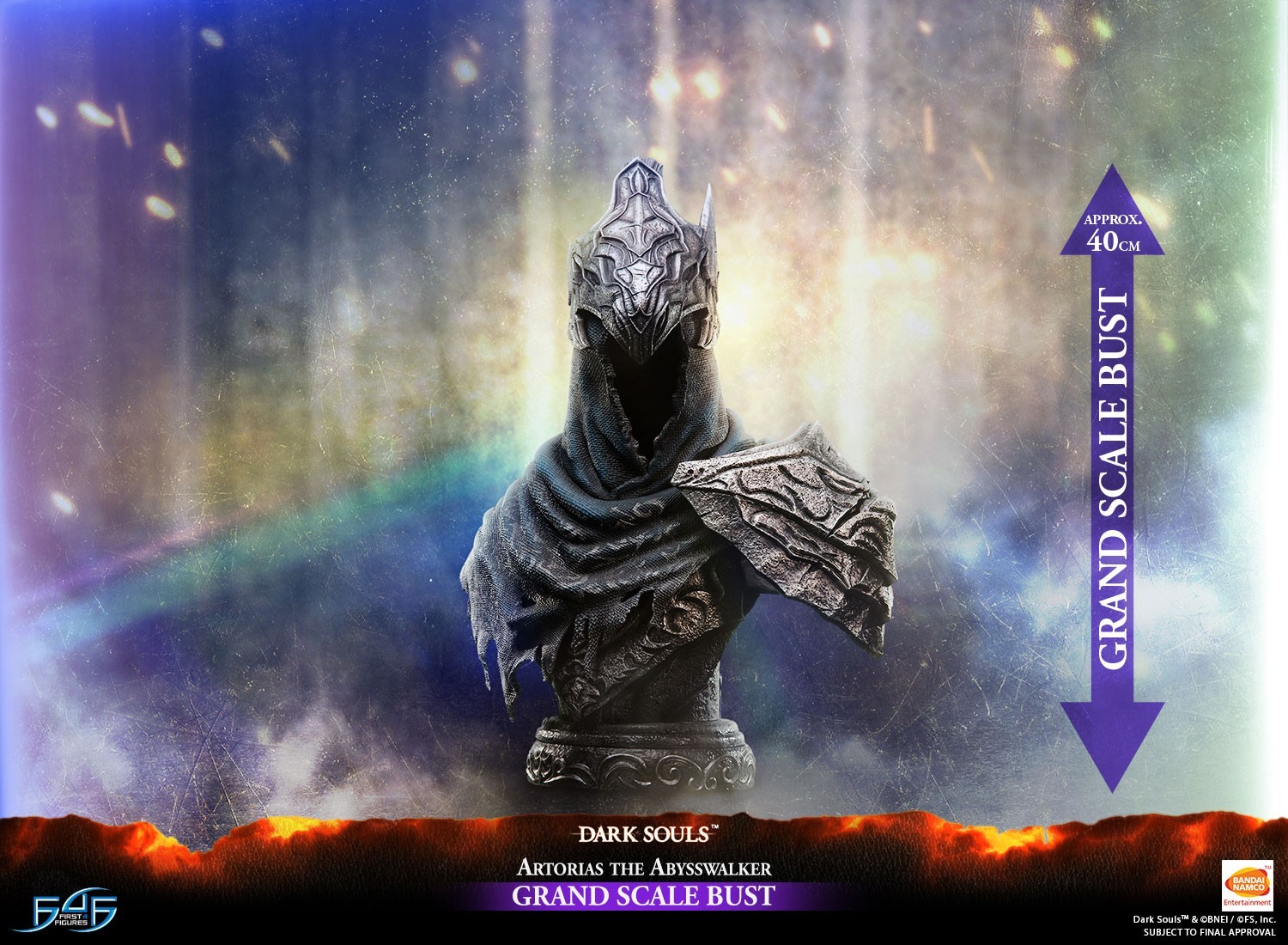 Dark Souls - Kishi Artorias - Bust - Grand Scale Bust - Standard Edition (First 4 Figures) photo 2