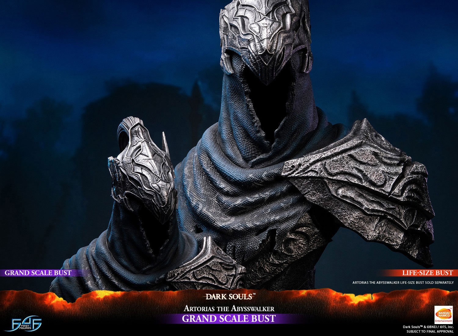 Dark Souls - Kishi Artorias - Bust - Grand Scale Bust - Standard Edition (First 4 Figures) photo 5