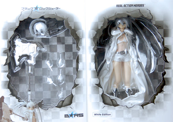 Black ★ Rock Shooter - Real Action Heroes  (No.572) - 1/6 - White Edition (Medicom Toy) photo 4