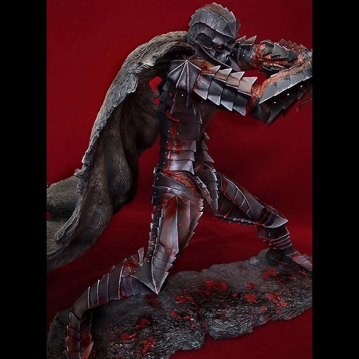 Berserk - Guts - No. 420 - Armored Berserk: Skull Helmet Version, Bloody Repainting (with red crystal parts present) (Art of War) photo 2