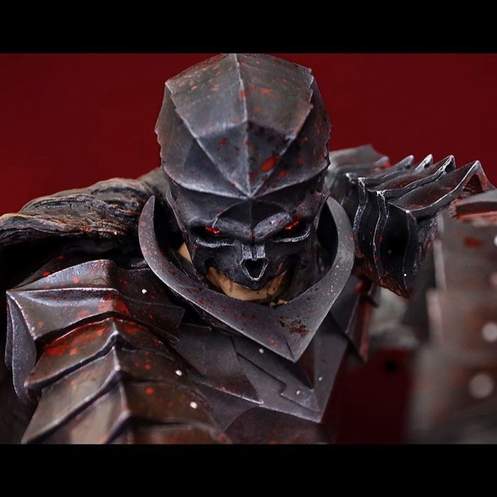 Berserk - Guts - No. 420 - Armored Berserk: Skull Helmet Version, Bloody Repainting (with red crystal parts present) (Art of War) photo 3