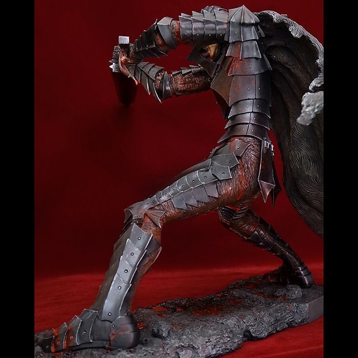 Berserk - Guts - No. 420 - Armored Berserk: Skull Helmet Version, Bloody Repainting (with red crystal parts present) (Art of War) photo 4