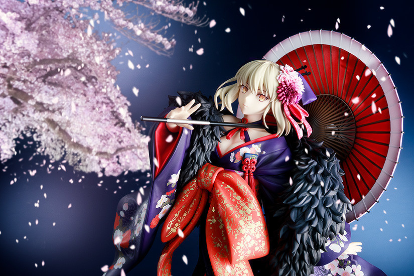 Gekijouban Fate/Stay Night: Heaven's Feel - Altria Pendragon - KDcolle - 1/7 - Saber Alter, Kimono Ver. (Dengeki Hobby Web Editorial Department, Kadokawa, Newtype, Revolve)