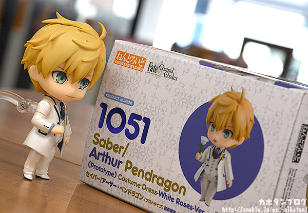 Fate/Grand Order - Arthur Pendragon - Nendoroid (#1051) - Saber, Prototype, Costume Dress: -White Rose- Ver. (Orange Rouge) photo 20