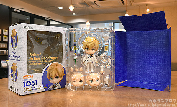 Fate/Grand Order - Arthur Pendragon - Nendoroid (#1051) - Saber, Prototype, Costume Dress: -White Rose- Ver. (Orange Rouge) photo 22