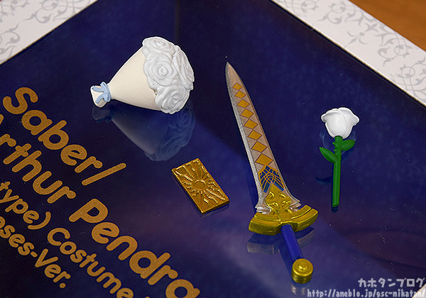 Fate/Grand Order - Arthur Pendragon - Nendoroid (#1051) - Saber, Prototype, Costume Dress: -White Rose- Ver. (Orange Rouge) photo 23