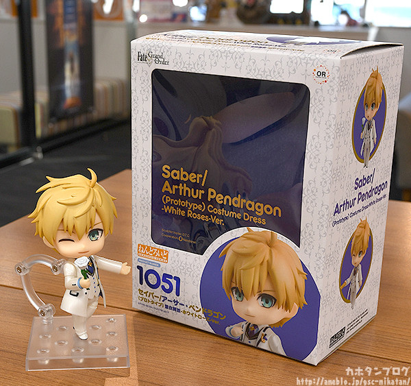 Fate/Grand Order - Arthur Pendragon - Nendoroid (#1051) - Saber, Prototype, Costume Dress: -White Rose- Ver. (Orange Rouge) photo 24