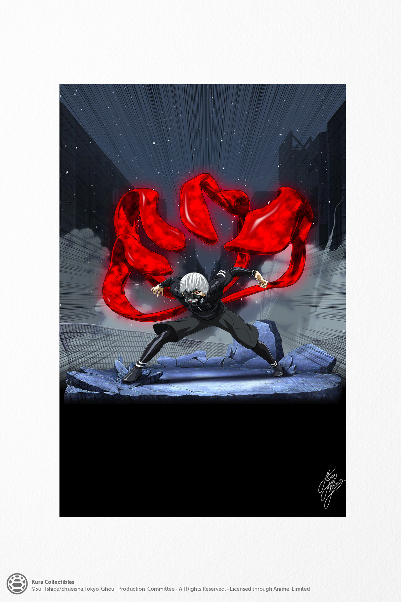 Tokyo Ghoul - Kaneki Ken - 1/6 - Des Fleurs à Foison (Kura Collectibles) photo 6