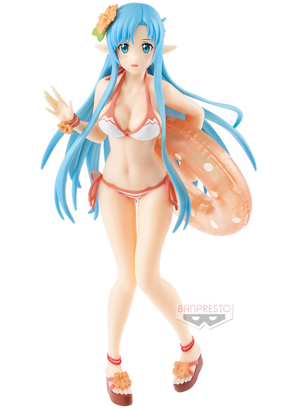 Sword Art Online Memory Defrag - Asuna - EXQ Figure - Undine, Tropical Lover (Banpresto)