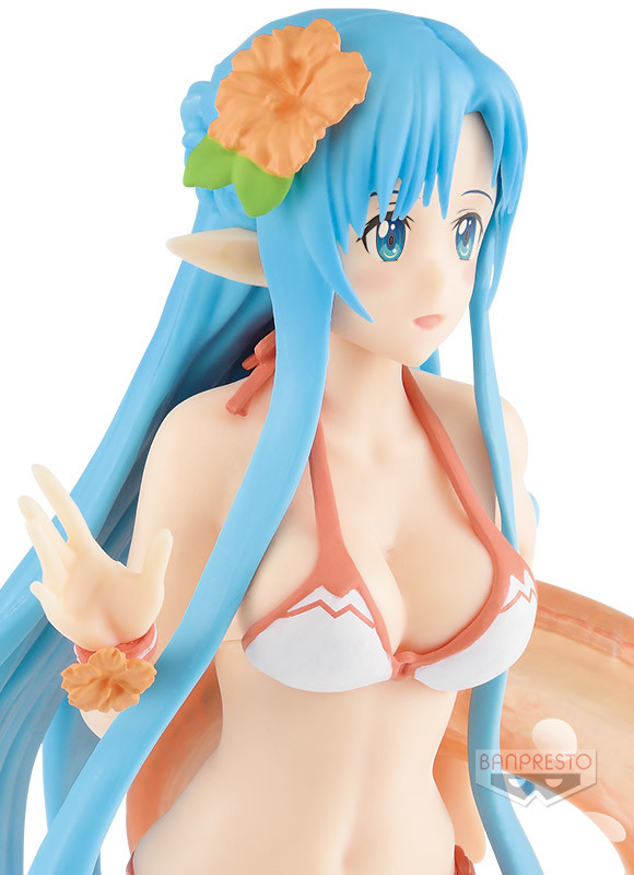 Sword Art Online Memory Defrag - Asuna - EXQ Figure - Undine, Tropical Lover (Banpresto) photo 4