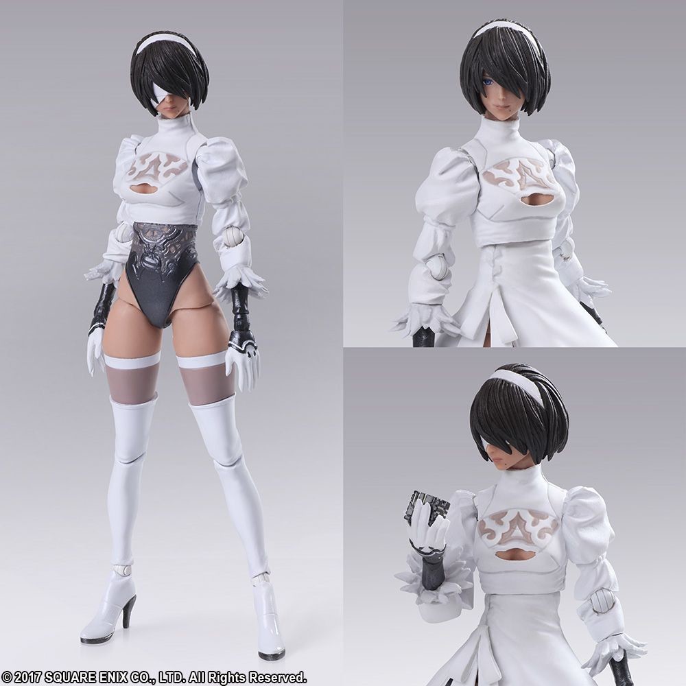 NieR: Automata - Pod 042 - YoRHa No. 2 Type B - Bring Arts - 2.0, 2P Color Variant (Square Enix) photo 2