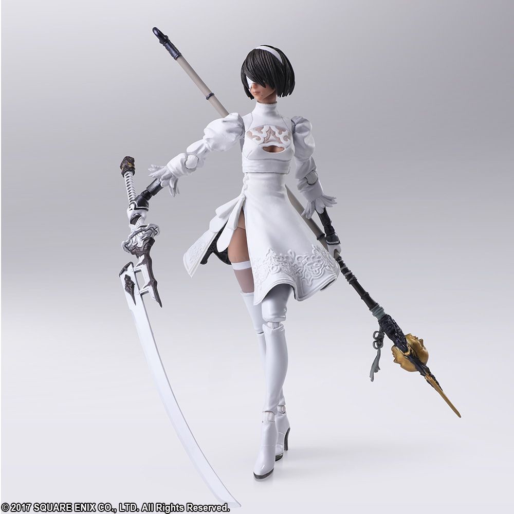 NieR: Automata - Pod 042 - YoRHa No. 2 Type B - Bring Arts - 2.0, 2P Color Variant (Square Enix) photo 3