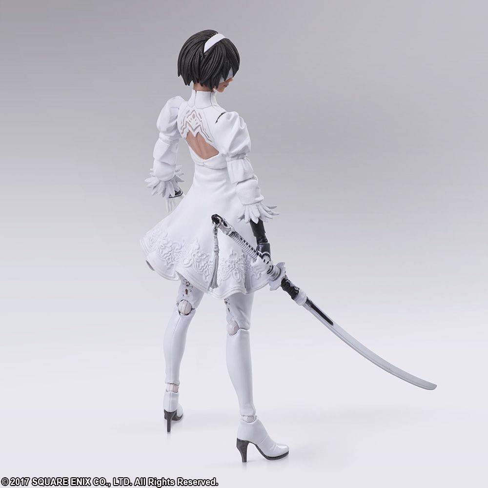 NieR: Automata - Pod 042 - YoRHa No. 2 Type B - Bring Arts - 2.0, 2P Color Variant (Square Enix) photo 5