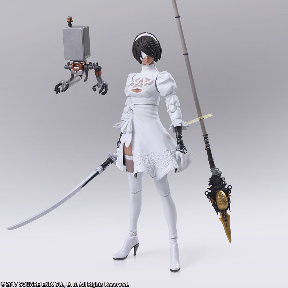 NieR: Automata - Pod 042 - YoRHa No. 2 Type B - Bring Arts - 2.0, 2P Color Variant (Square Enix) photo 7