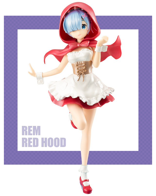 Re:Zero kara Hajimeru Isekai Seikatsu - Rem - Super Special Series - Red Hood, Pearl Color ver. (FuRyu) photo 2