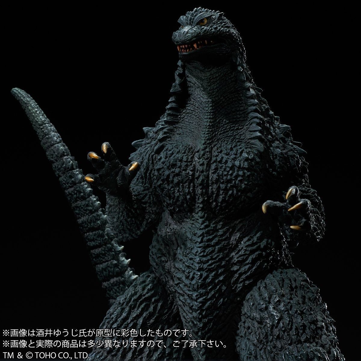 Gojira × MechaGojira (2002) - Gojira - Toho 30cm Series - Yuuji Sakai Model Collection - Arashi no Naka no Koubou (Plex, X-Plus) photo 3