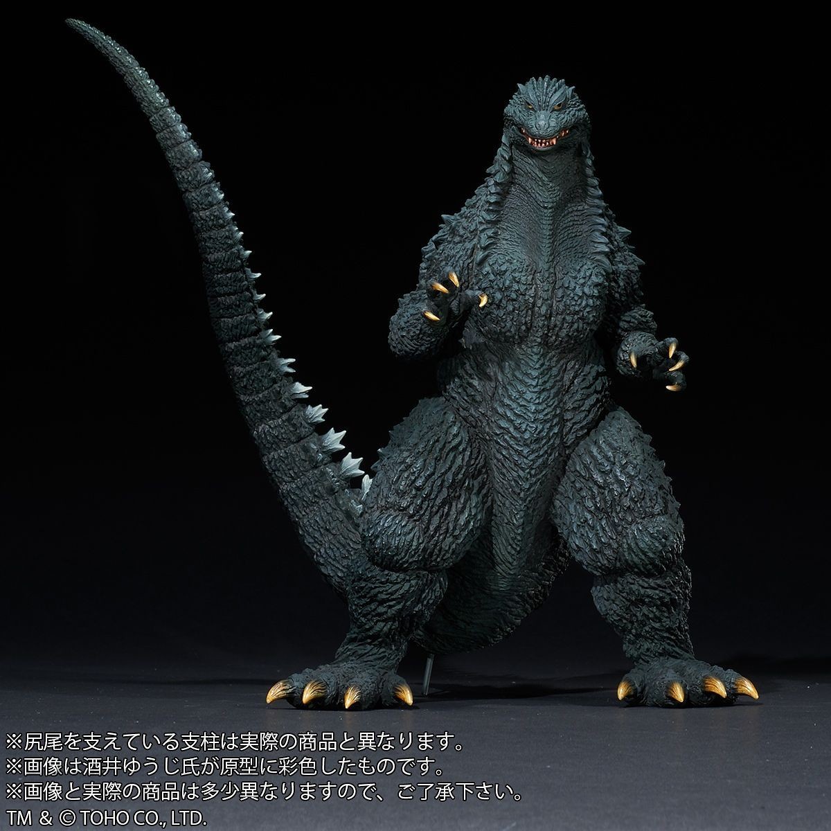 Gojira × MechaGojira (2002) - Gojira - Toho 30cm Series - Yuuji Sakai Model Collection - Arashi no Naka no Koubou (Plex, X-Plus) photo 6