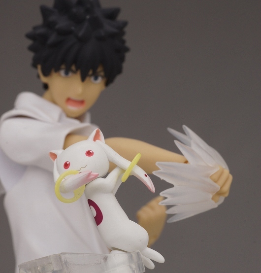 Mahou Shoujo Madoka☆Magica - Kaname Madoka - Kyuubey - Figma (#SP-039) - Tokuten - School Uniform ver. (Max Factory) photo 2