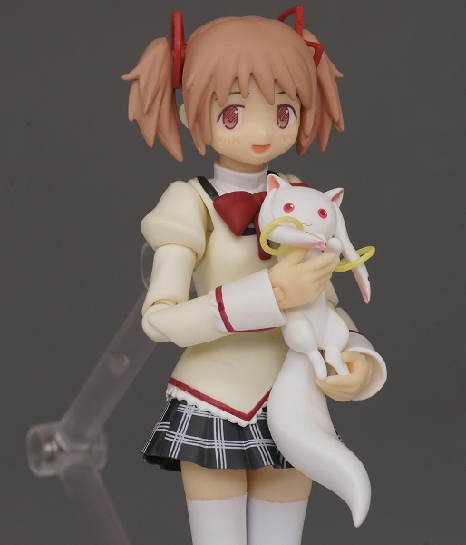 Mahou Shoujo Madoka☆Magica - Kaname Madoka - Kyuubey - Figma (#SP-039) - Tokuten - School Uniform ver. (Max Factory) photo 8