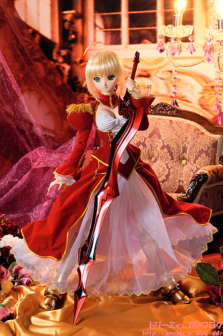 Fate/EXTRA - Nero Claudius - Dollfie Dream - 1/3 - Saber, Fate/Extra Ver. (Volks) photo 2