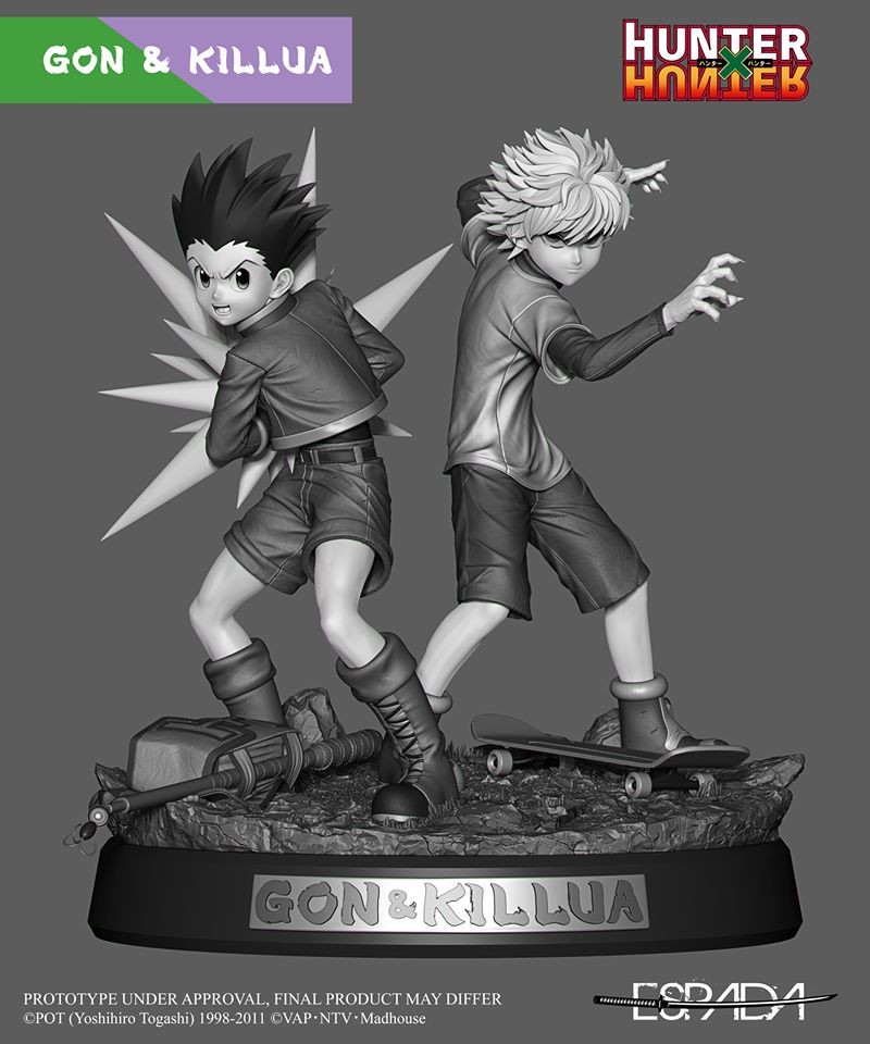 Hunter × Hunter - Gon Freecss - Killua Zoldyck - 1/6 (Espada Art) photo 5
