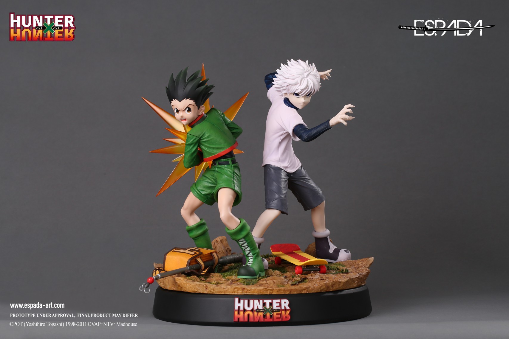 Hunter × Hunter - Gon Freecss - Killua Zoldyck - 1/6 (Espada Art) photo 8