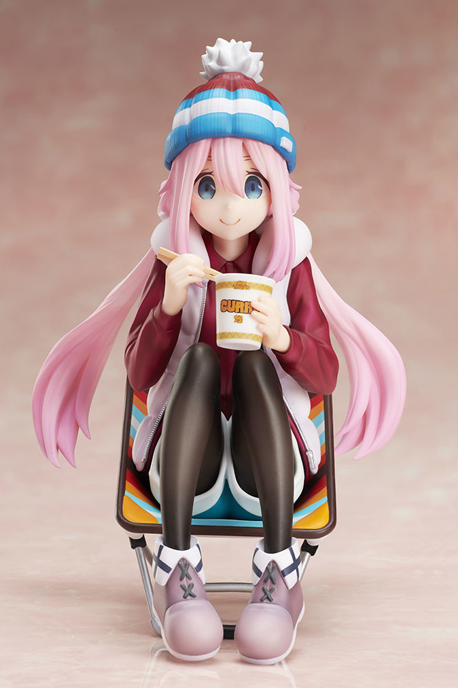 Yurucamp - Kagamihara Nadeshiko - F:Nex - Premium Noodle Stopper Figure - 1/8 (FuRyu) photo 3