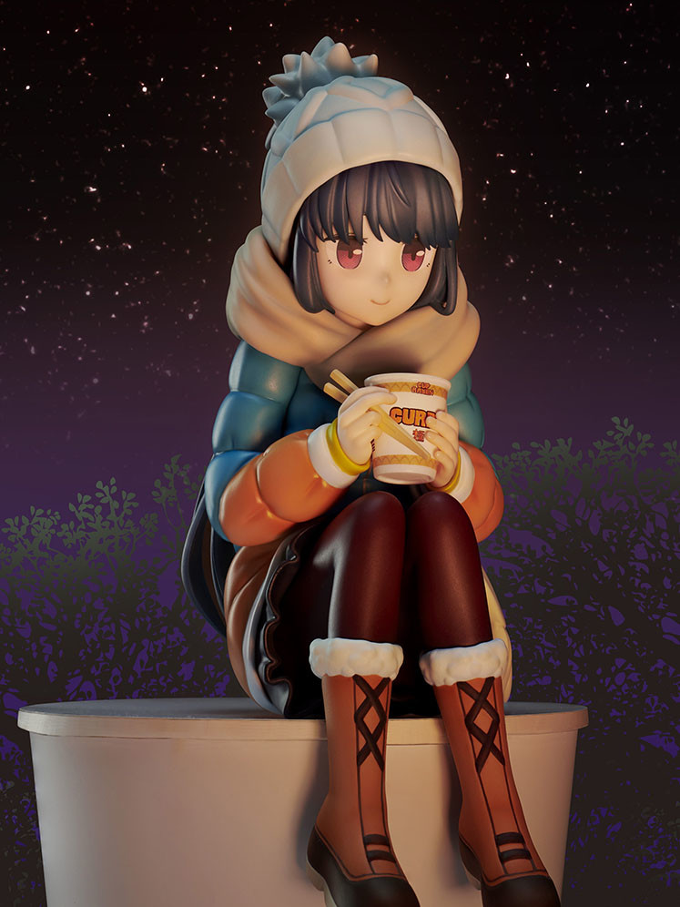 Yurucamp - Shima Rin - F:Nex - Premium Noodle Stopper Figure - 1/8 (FuRyu) photo 3