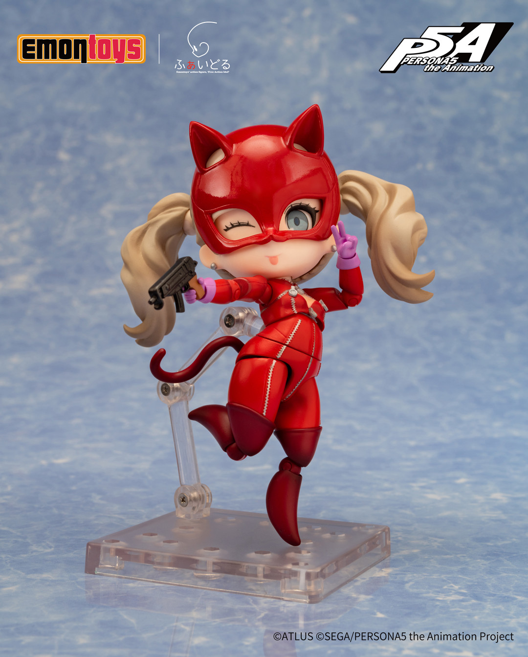 Persona 5: The Animation - Morgana - Takamaki Anne - Faidol (Vol.3) - Kaitou Ver. (Actoys, Emontoys) photo 6