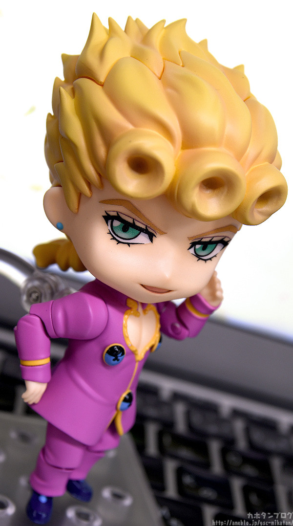 Jojo no Kimyou na Bouken - Ougon no Kaze - Giorno Giovanna - Nendoroid (#1155) (Good Smile Company, Medicos Entertainment) photo 2